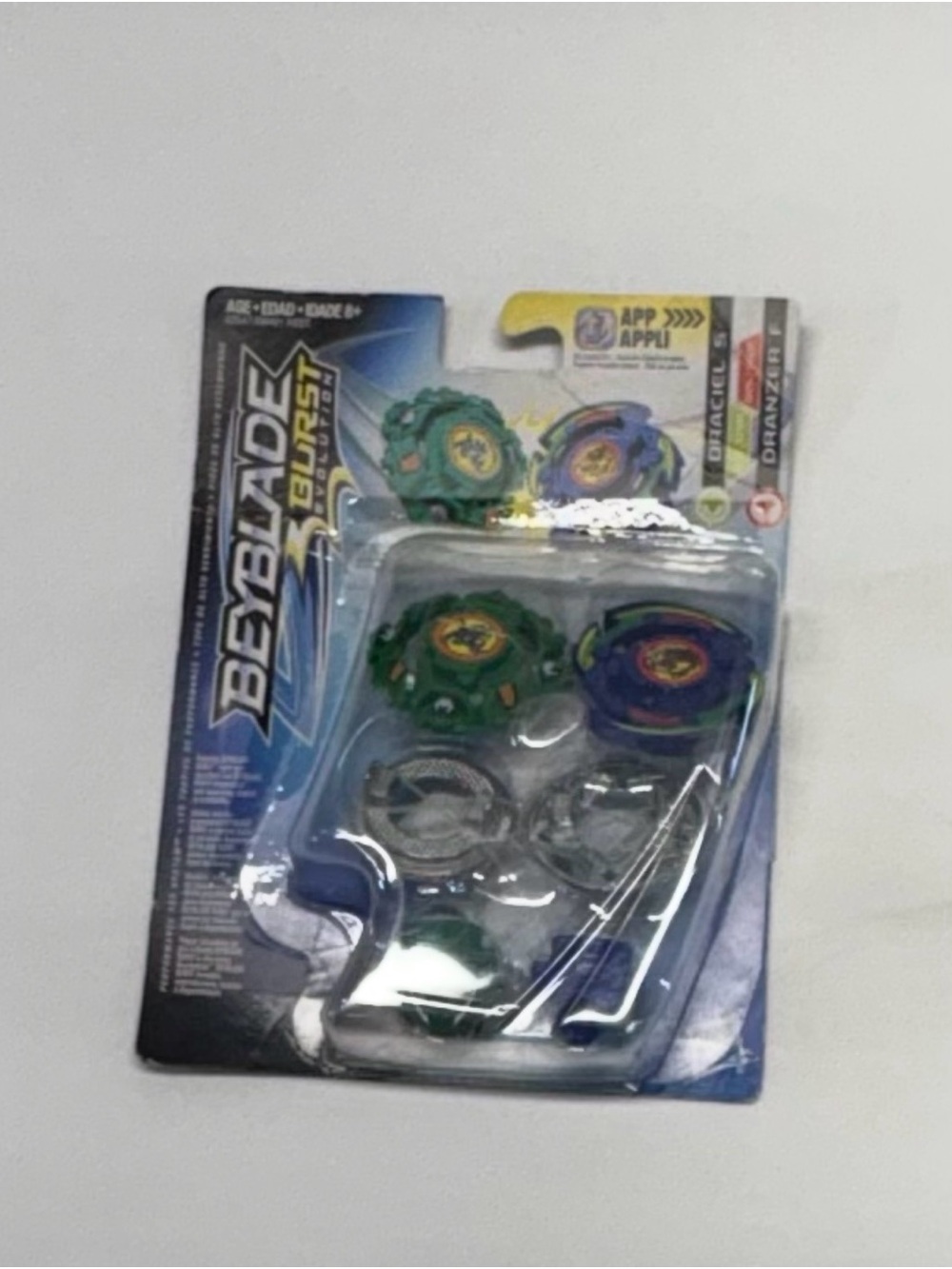 Hasbro Beyblade Burst Evolution Dual Pack-Draciel S&Dranzer F (Defect Package)